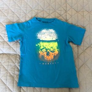 boys blue hurley t-shirt